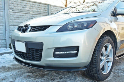 Front Ansatz für MAZDA CX-7 schwarz matt