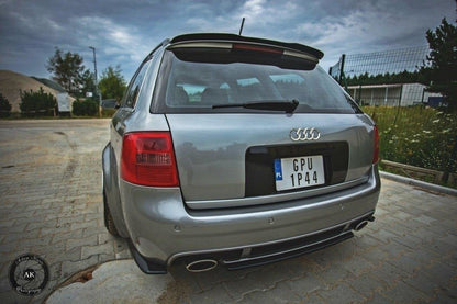 Heck Ansatz Flaps Diffusor für AUDI RS6 C5 AVANT Carbon Look