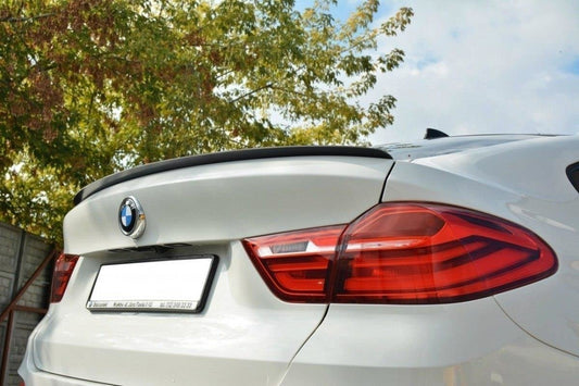 Spoiler CAP für BMW X4 M Paket schwarz Hochglanz
