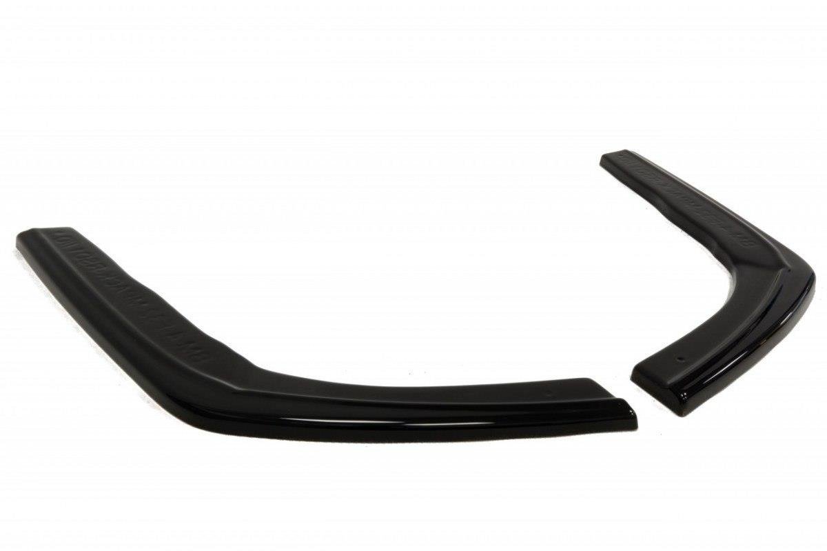 Heck Ansatz Flaps Diffusor für BMW 4er F32 M Paket schwarz Hochglanz