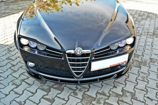 Front Ansatz für v.1 ALFA ROMEO 159 schwarz Hochglanz