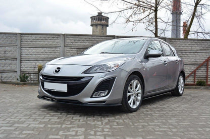 Front Ansatz für MAZDA 3 MK2 SPORT (vor Facelift) Carbon Look