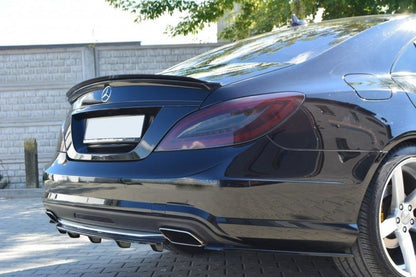 Spoiler CAP für Mercedes CLS C218 63 AMG  schwarz matt