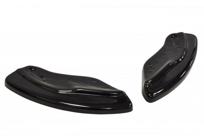 Heck Ansatz Flaps Diffusor für AUDI TT MK2 S-Line schwarz matt