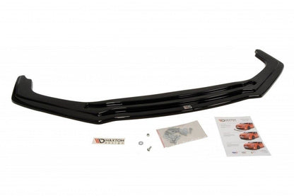 Front Ansatz für v.1 HONDA CIVIC IX TYPE R schwarz Hochglanz
