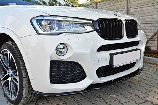 Front Ansatz für BMW X4 M Paket schwarz matt