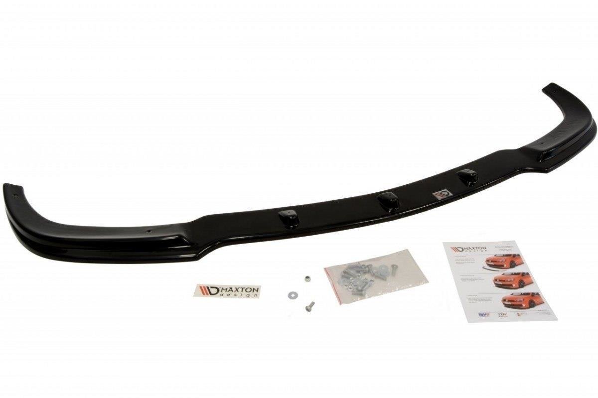 Front Ansatz für MERCEDES CLK W209 Facelift FÜR Serie schwarz matt
