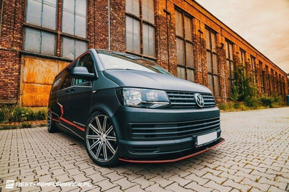 VOLKSWAGEN T6 Front Ansatz für v.1 schwarz matt