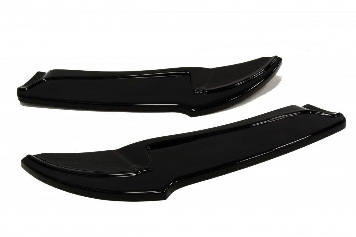 Heck Ansatz Flaps Diffusor für VW GOLF 6 R Carbon Look