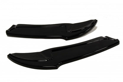 Heck Ansatz Flaps Diffusor für VW GOLF 6 R Carbon Look