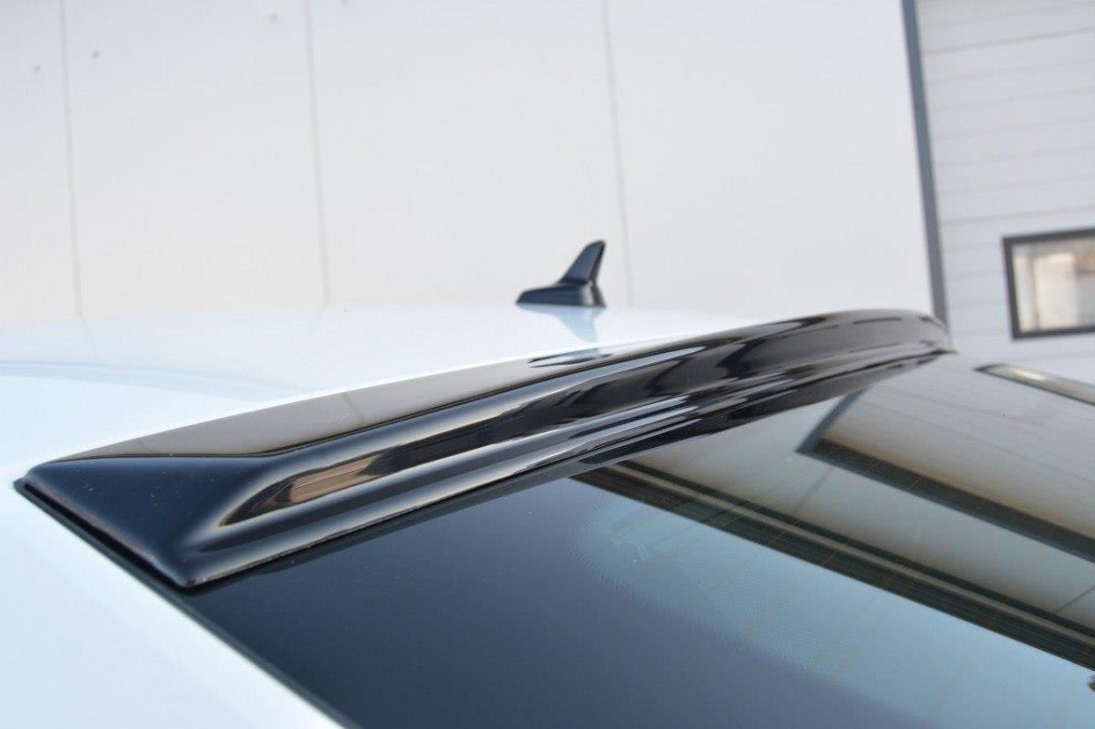 Heckscheiben Spoiler für Skoda Superb Mk3 / Mk3 FL Hatchback schwarz Hochglanz