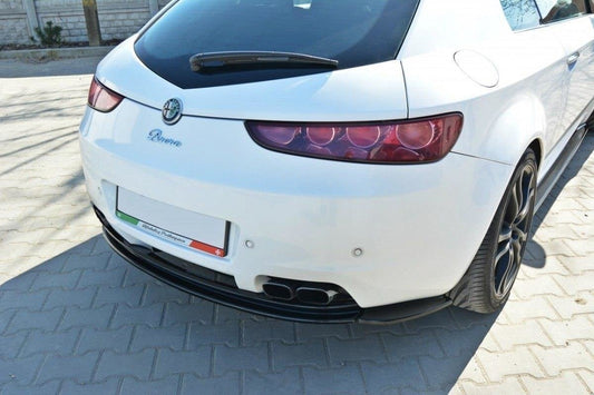 Mittlerer Diffusor Heck Ansatz für Alfa Romeo Brera  Carbon Look