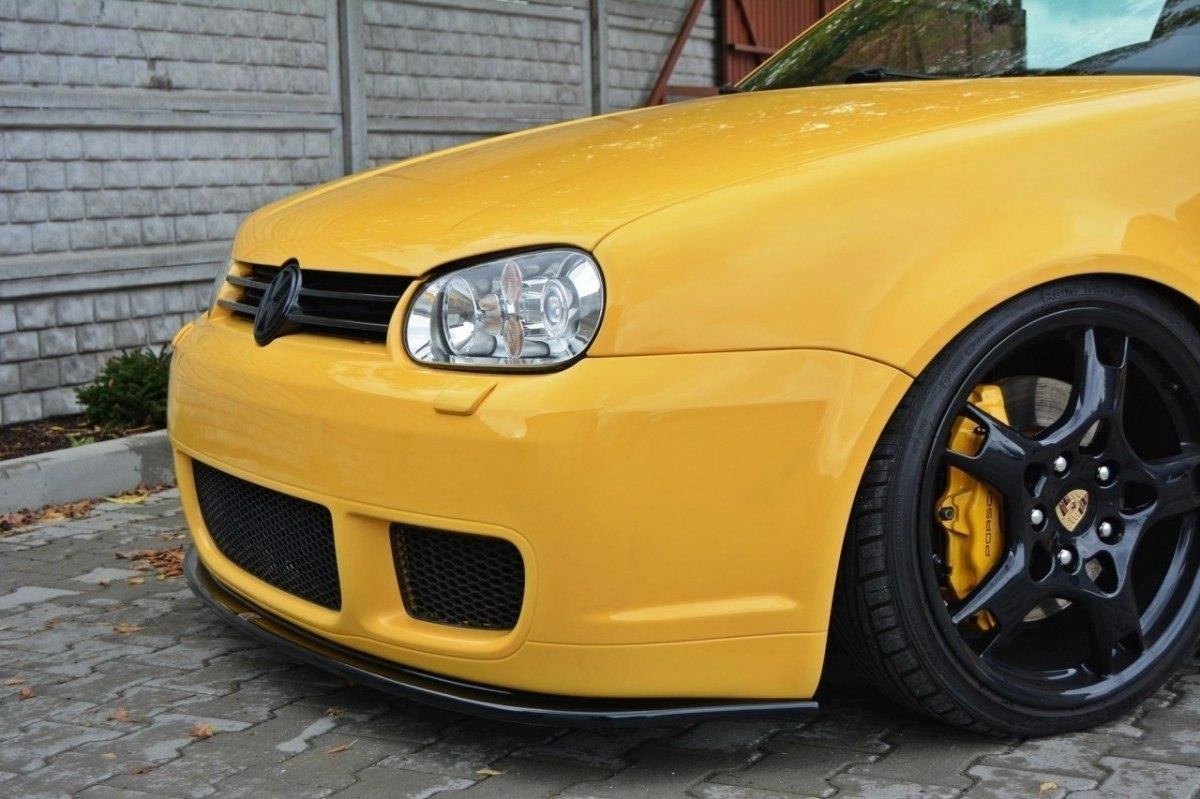 Front Ansatz für VW GOLF 4 R32 schwarz Hochglanz