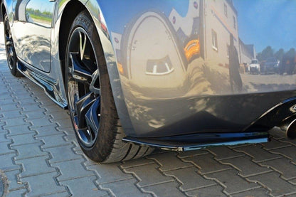 Heck Ansatz Flaps Diffusor für Nissan 370Z schwarz matt