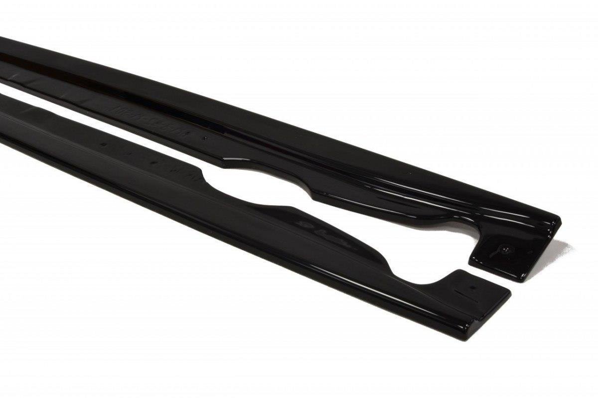 Seitenschweller Ansatz für BMW M3 E92 / E93 schwarz matt