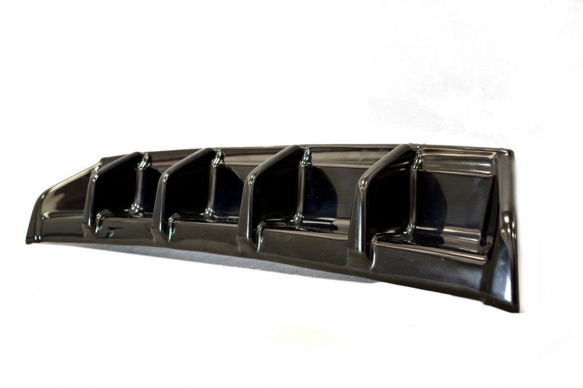 Diffusor Heck Ansatz für VW GOLF 7 GTI FACELIFT Carbon Look