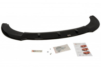 Front Ansatz für SEAT LEON MK2 CUPRA FR (vor Facelift) schwarz matt