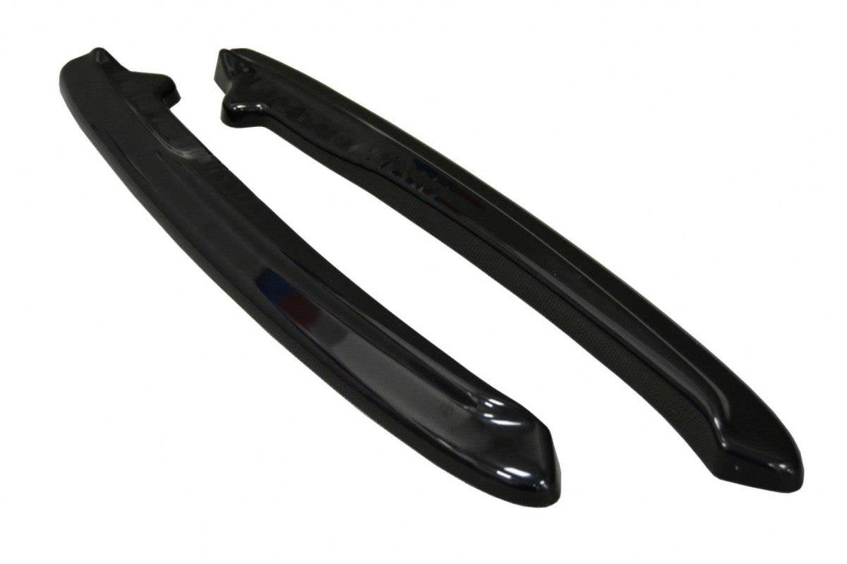 Heck Ansatz Flaps Diffusor für Lexus IS Mk3 Facelift T Carbon Look