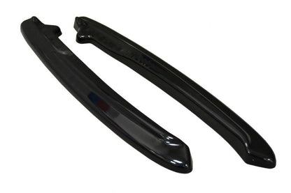 Heck Ansatz Flaps Diffusor für Lexus IS Mk3 Facelift T Carbon Look