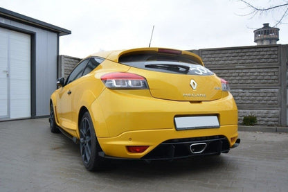 Diffusor Heck Ansatz für Heckschürze für RENAULT MEGANE MK3 RS