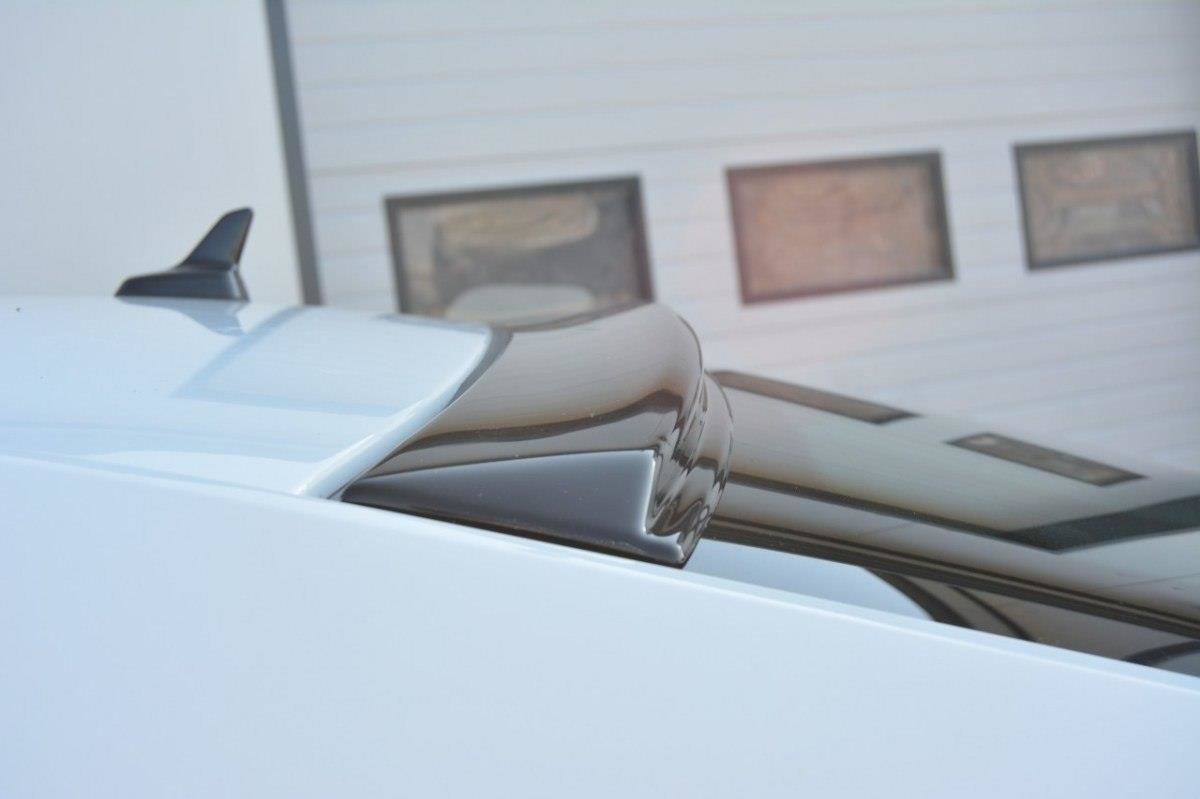 Heckscheiben Spoiler für Skoda Superb Mk3 / Mk3 FL Hatchback schwarz Hochglanz