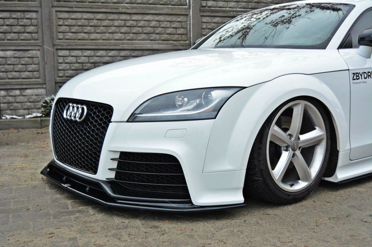 Front Ansatz V.1 für AUDI TT MK2 RS schwarz matt