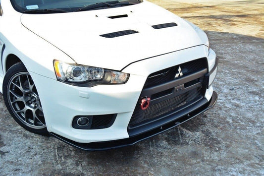 Front Ansatz V.1 für Mitsubishi Lancer Evo X Carbon Look
