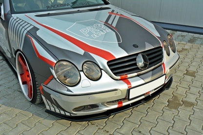 Front Ansatz für MERCEDES CL-KLASSE C215 schwarz Hochglanz