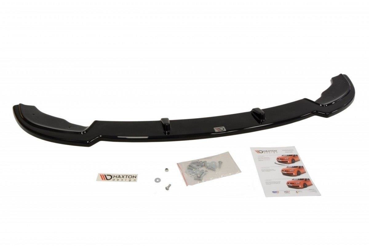 Front Ansatz V.1 für BMW 3er E46 M Paket COUPE schwarz matt
