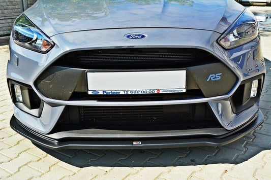 Front Ansatz für FORD FOCUS 3 RS v.4 schwarz matt