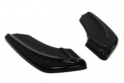 Heck Ansatz Flaps Diffusor für MAZDA 3 MPS MK1 (PREFACE) schwarz Hochglanz