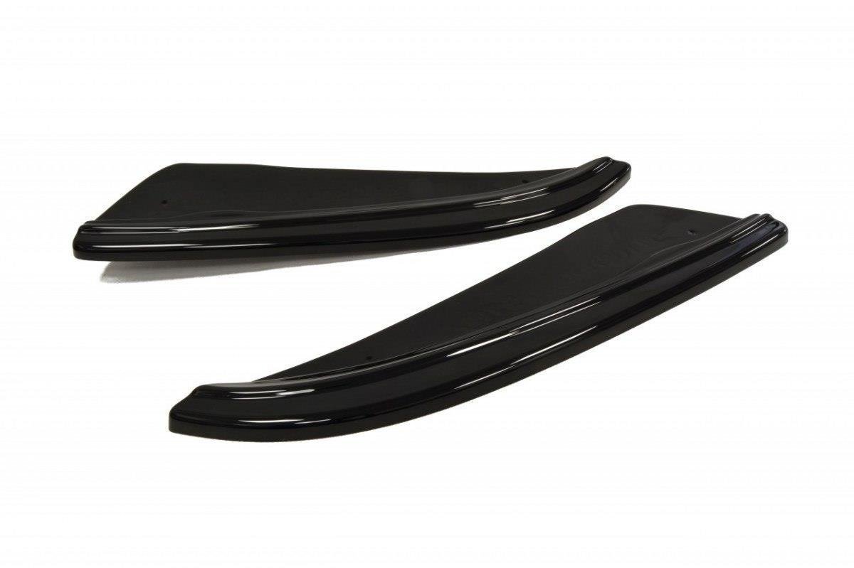 Heck Ansatz Flaps Diffusor für BMW 5er GT F07 Carbon Look