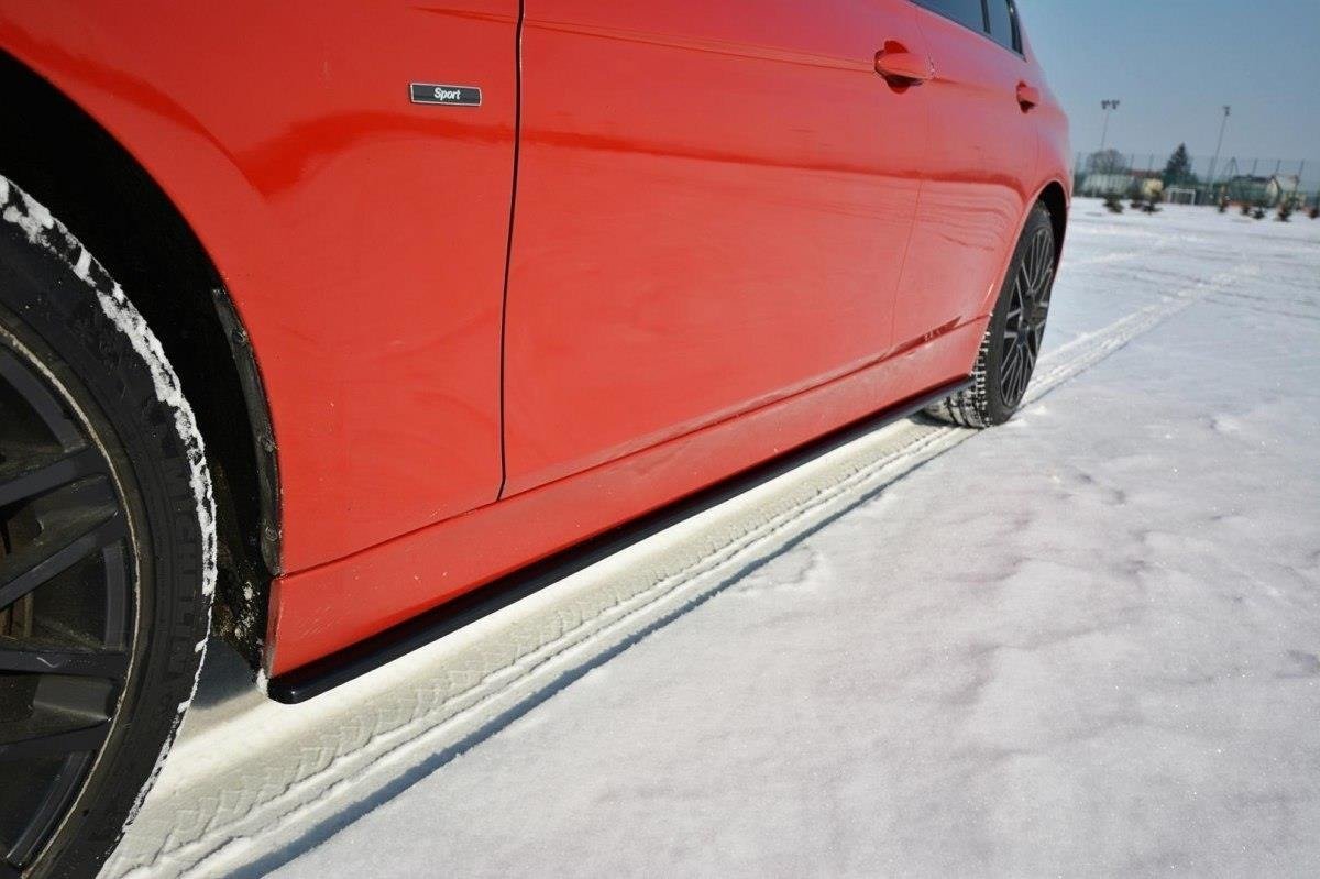 Seitenschweller Ansatz für BMW 3er F30 Carbon Look