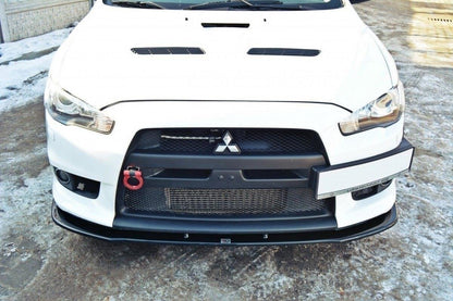 Front Ansatz V.1 für Mitsubishi Lancer Evo X Carbon Look