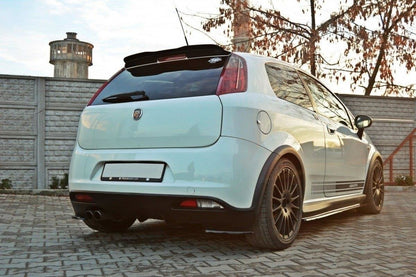 Spoiler CAP für FIAT GRANDE PUNTO ABARTH schwarz Hochglanz