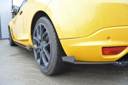 Heck Ansatz Flaps Diffusor für RENAULT MEGANE MK3 RS
