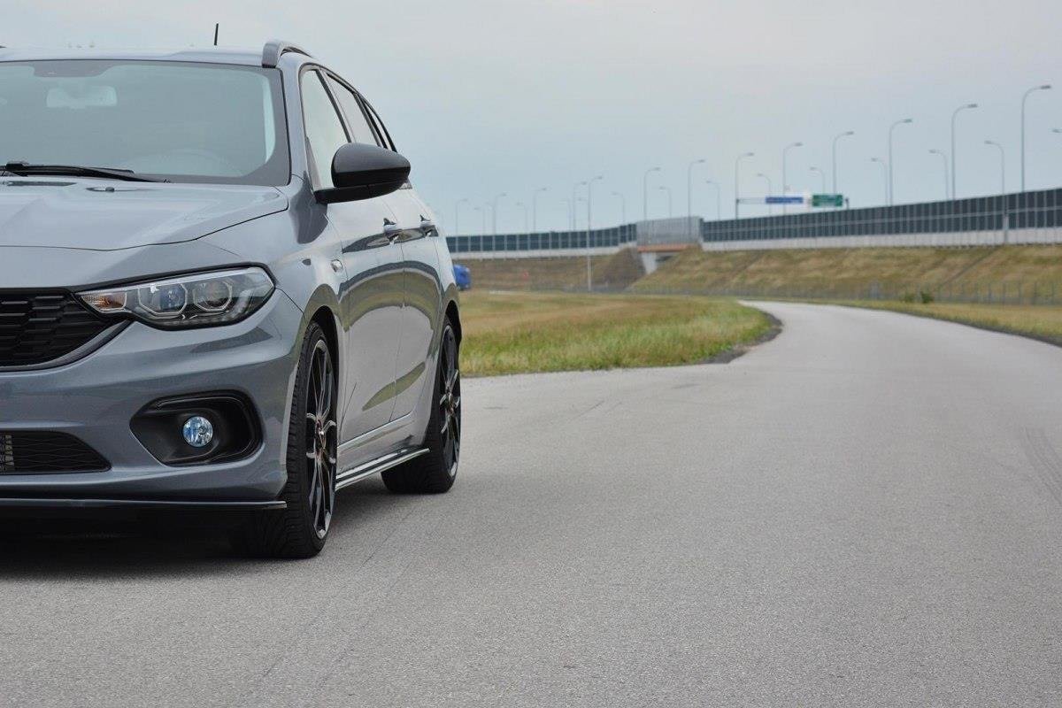 Seitenschweller Ansatz für Fiat Tipo S-Design Carbon Look
