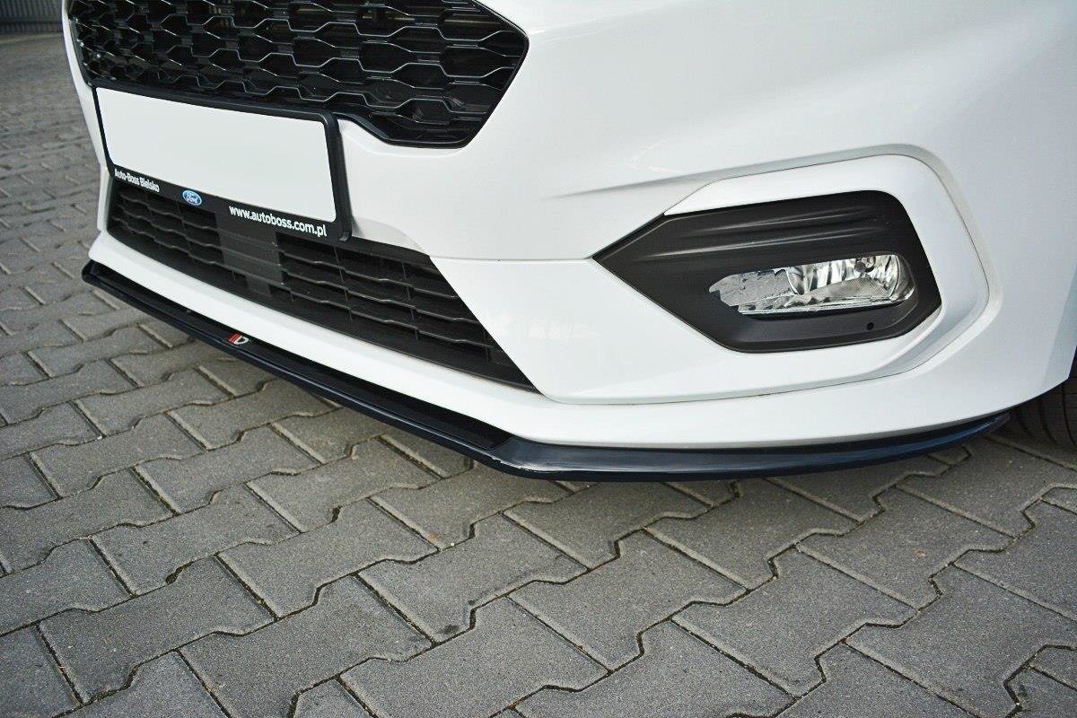 Front Ansatz V.3 für Ford Fiesta Mk8 ST / ST-Line schwarz matt