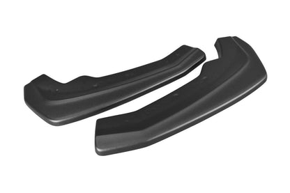 Heck Ansatz Flaps Diffusor für Alfa Romeo Stelvio schwarz matt