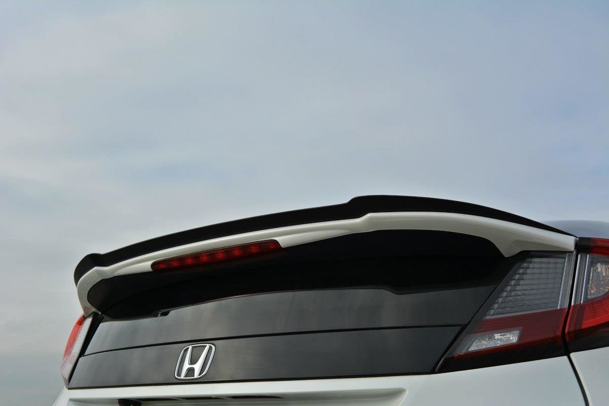 Spoiler CAP für Honda Civic Mk9 Facelift schwarz matt