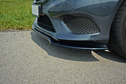 Front Ansatz V.1 für Mercedes E W212 schwarz matt
