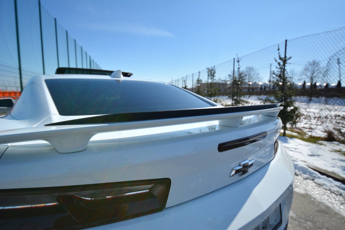 Spoiler CAP für CHEVROLET CAMARO 6TH-GEN. PHASE-I 2SS COUPE schwarz matt