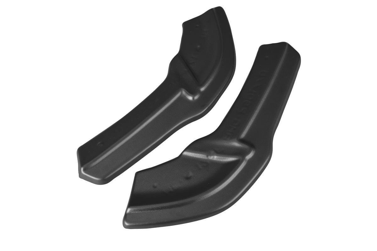 Heck Ansatz Flaps Diffusor für Mercedes A W176 AMG Facelift Carbon Look