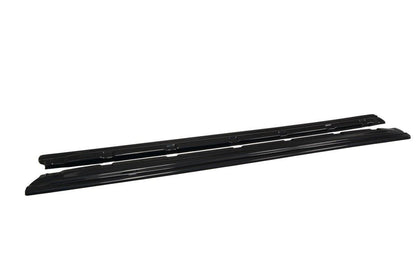 Seitenschweller Ansatz für Hyundai i30 mk.2 schwarz matt