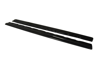 Seitenschweller Ansatz für Honda Civic Mk9 Facelift schwarz matt