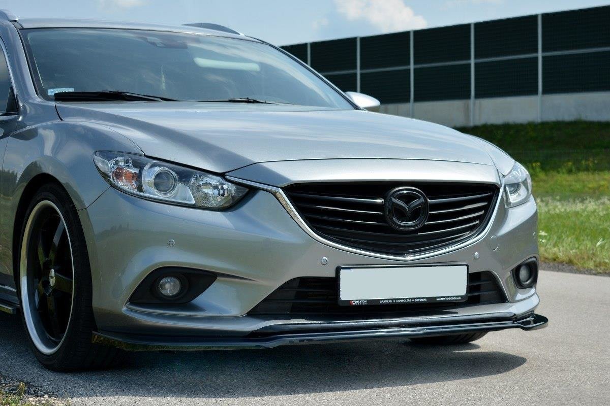 Front Ansatz V.1 für Mazda 6 GJ (Mk3) schwarz matt