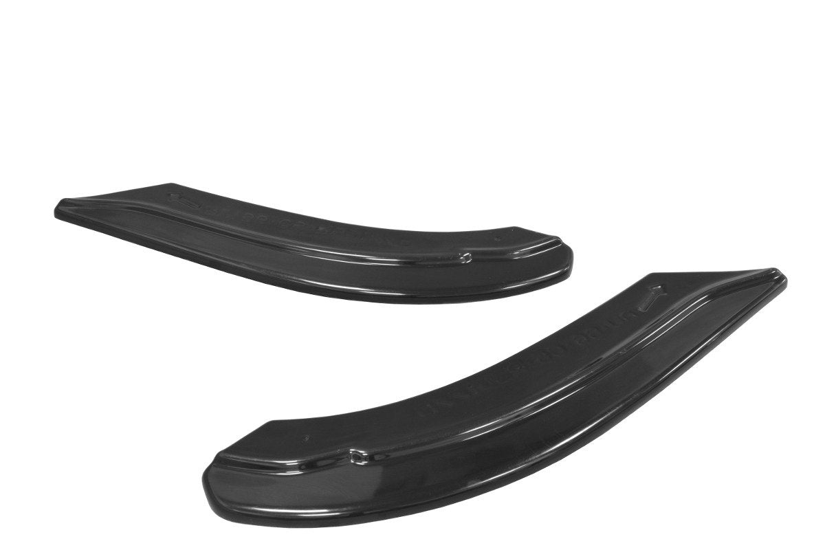 Heck Ansatz Flaps Diffusor für Audi S6 C5  schwarz Hochglanz