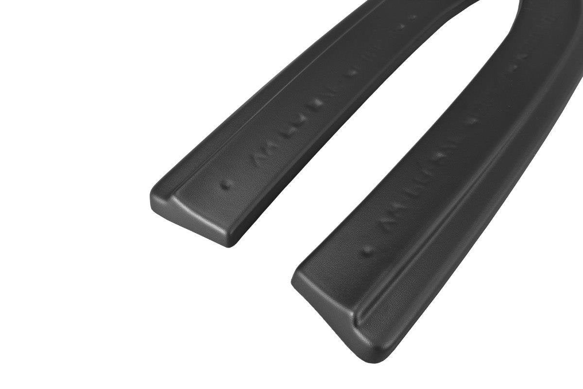 Heck Ansatz Flaps Diffusor für Vw Passat B7 R-Line Variant schwarz matt