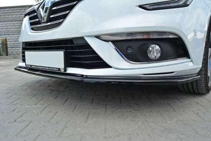 Front Ansatz V.1 für Renault Megane Mk4 Hatchback Carbon Look