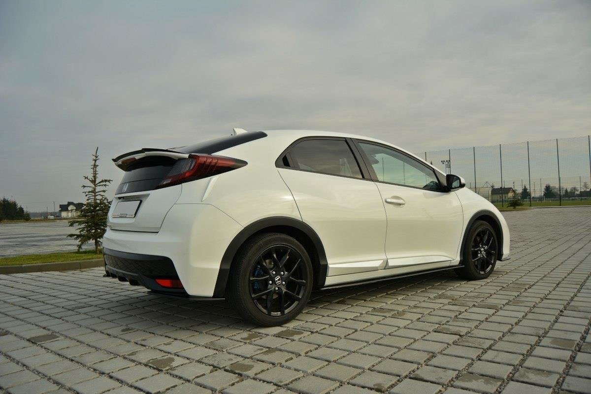 Spoiler CAP für Honda Civic Mk9 Facelift Carbon Look